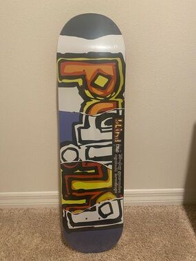 Graphic Skateboard Deck - Multicolor